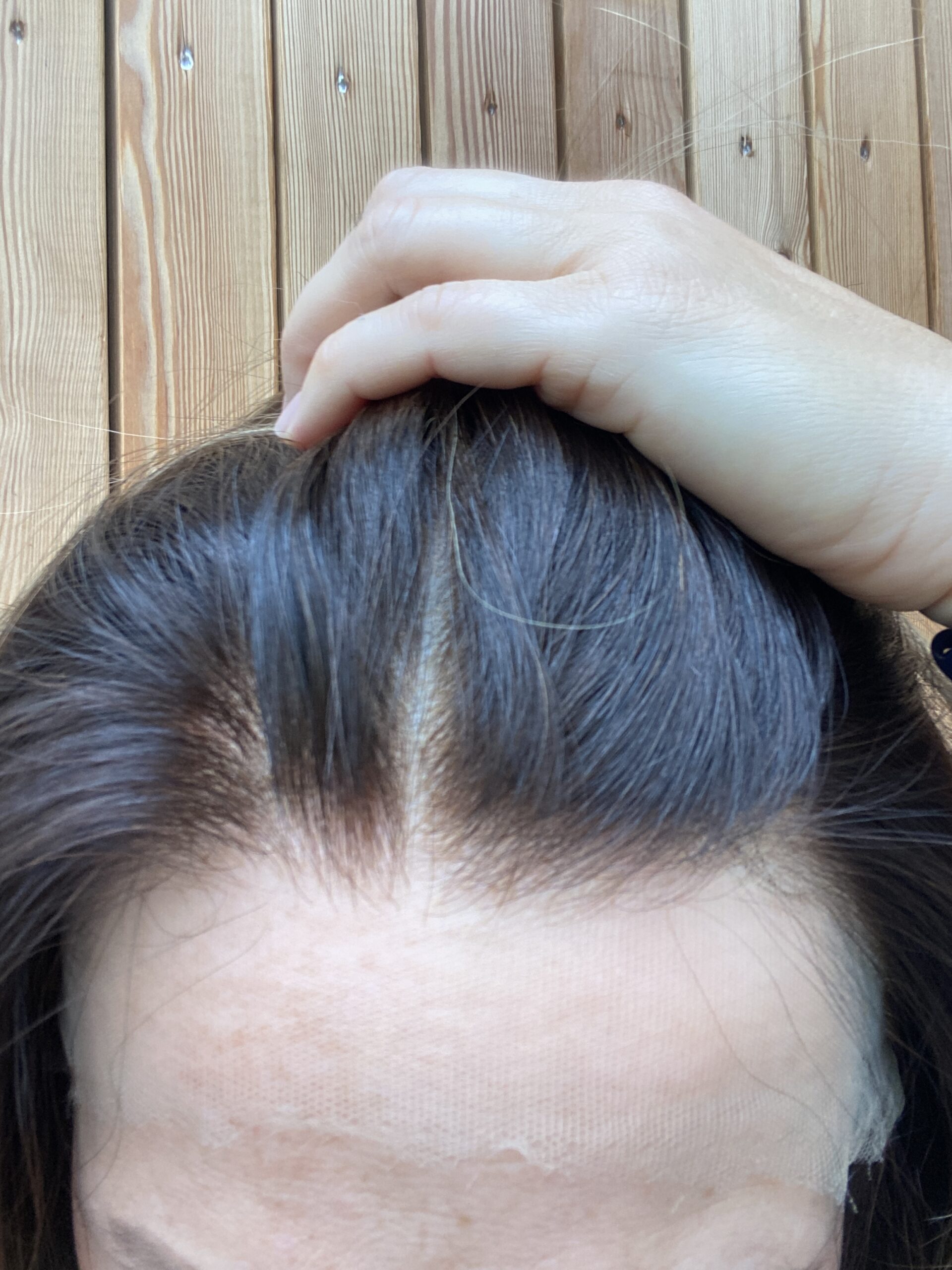 natural hairline bleached knots